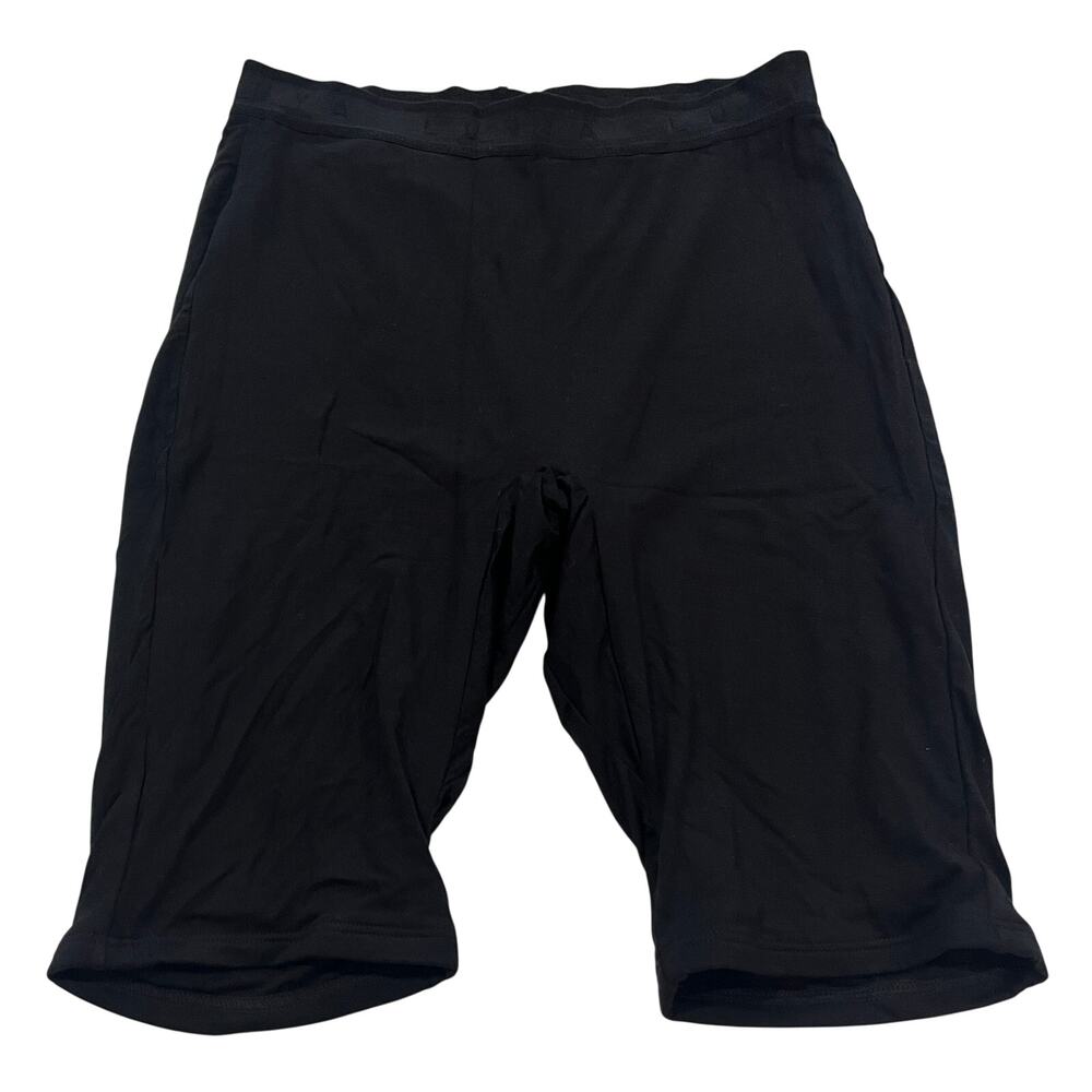 16-55 LUNYA Lahgo Soft Modal Lounge Biker Shorts Black Small